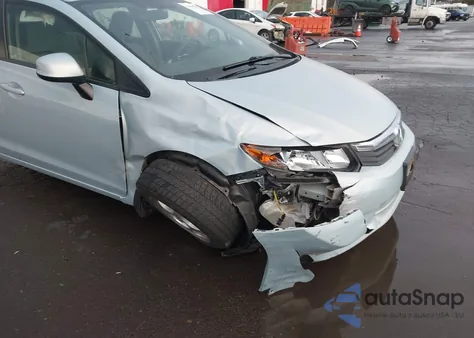 2012 Honda Civic Lx from USA, damaged, VIN JHMFB2F53CS002609